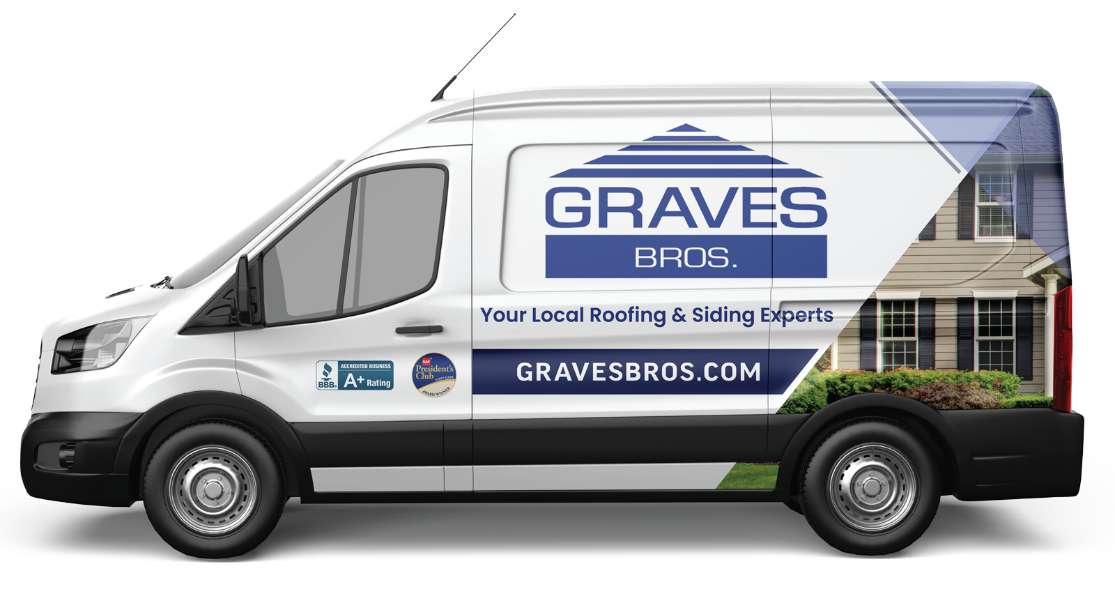 A service van for Graves 24/7 Plumbing Services