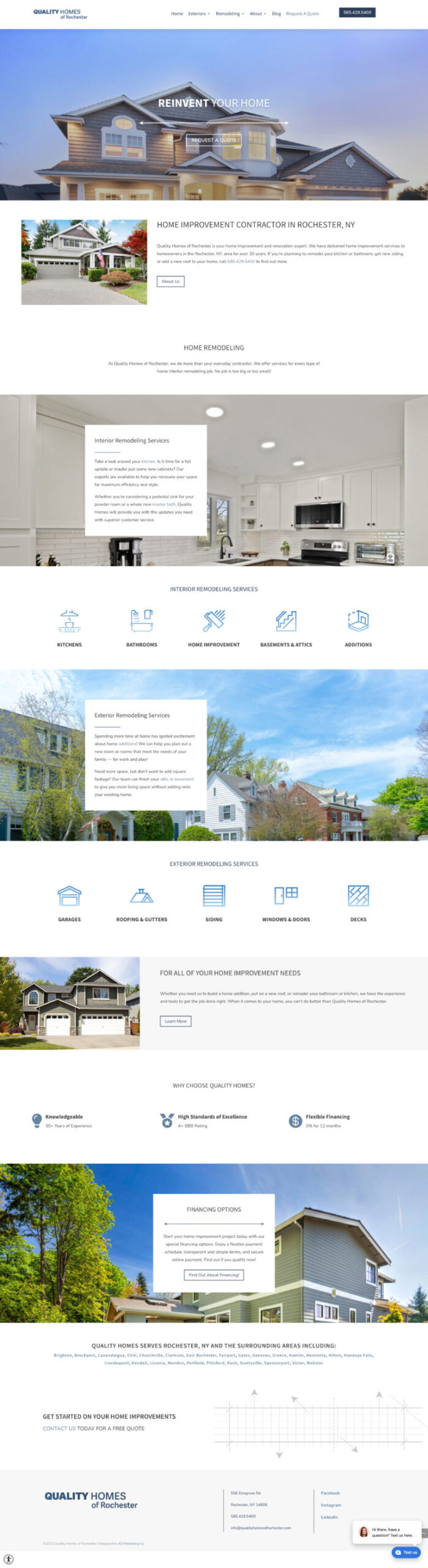 Blurry screenshot of homes for sale online